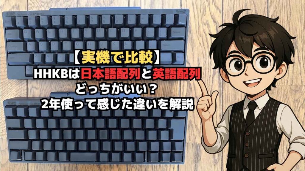 HHKBやめとけ？購入を考えてるあなたへ本当の真実伝えます
