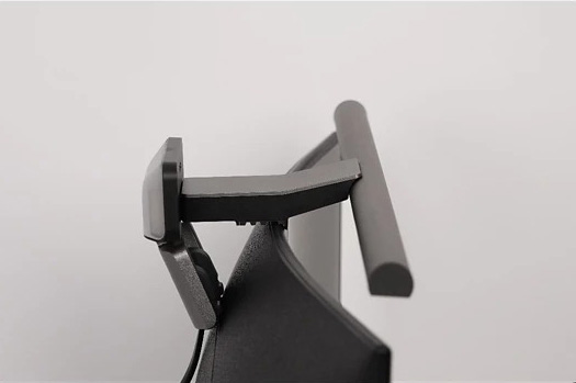 BenQ ScreenBar Halo 2の取り付け湾曲モニター