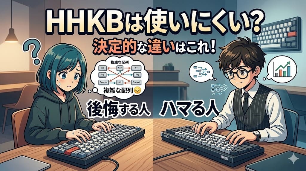 HHKBは使いにくい？ 買って後悔する人・ハマる人の決定的な違い