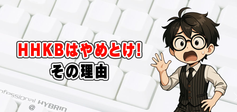 HHKBやめとけ!その理由